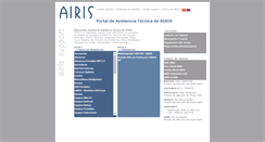 Desktop Screenshot of airissupport.es