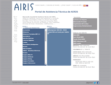 Tablet Screenshot of airissupport.es